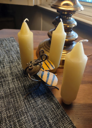 Bees Wax Candles (Price Per 3 Piece)